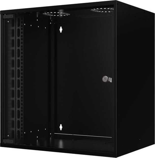 Lanview Lanview RUM12U40MNBL serverio korpusas 12U Rack Spinda Hanging Juodas