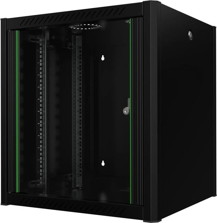 Lanview Lanview RWP12U56BL serverio korpusas 12U stelažas Spinta pakabinamas Juodas