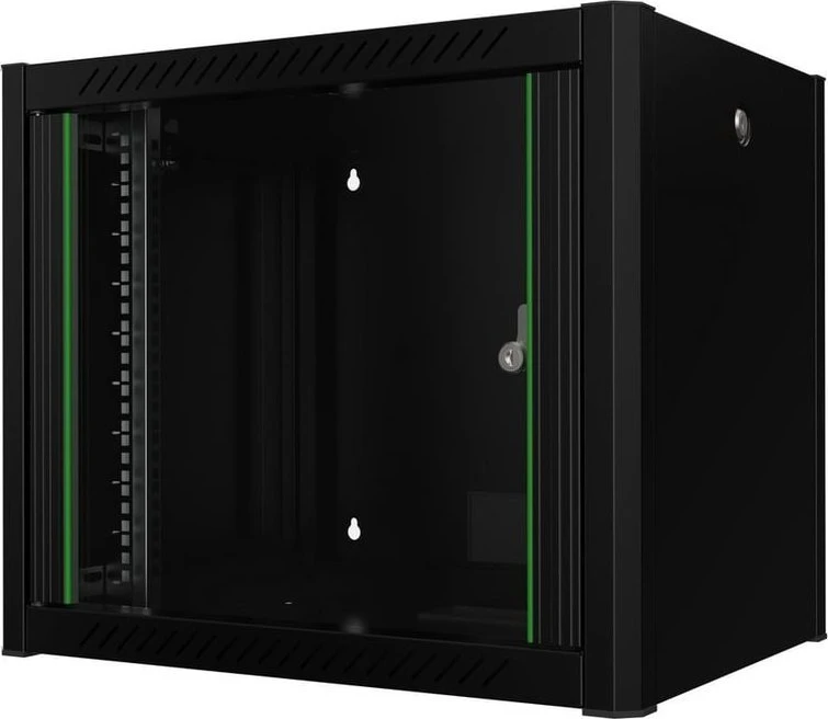 Lanview RWP09U45BL serverio korpusas 9U stelažas Spinta pakabinamas Juodas