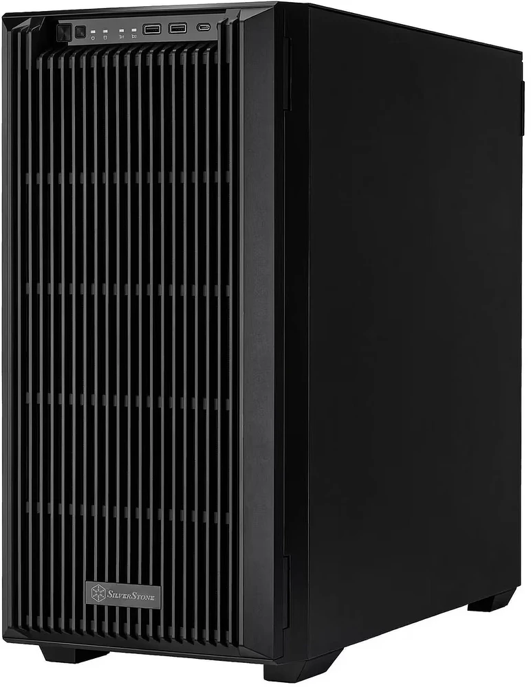 „SilverStone SST-CS383“, bokšto tipo korpusas - juodas, NAS korpusas