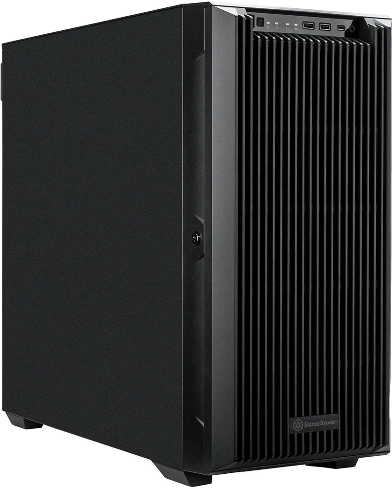 „SilverStone SST-CS383“, bokšto tipo korpusas - juodas, NAS korpusas