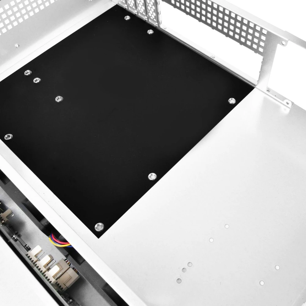 SilverStone RM21–308 Rackmount Serverio dėklas, 2U, Micro–ATX – juoda