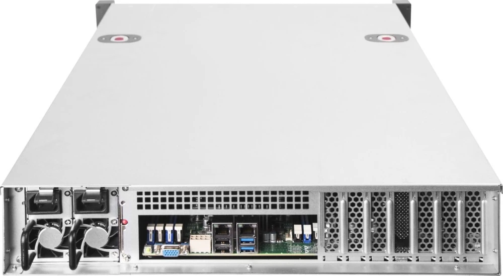 SilverStone RM22–312 Rackmount Serverio dėklas, 2U, E–ATX – juoda