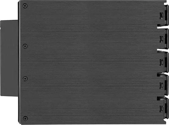Serverio korpusas SilverStone Silverstone FS305-12G, keičiamas rėmas (juodas)