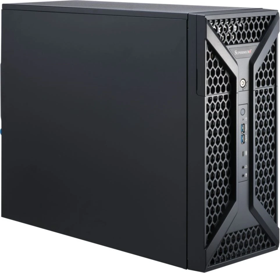 „Supermicro CSE-735D4-668B“ kompiuterio korpusas, Midi Tower, Juodas, 668 W