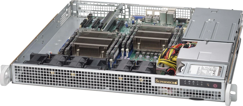„Supermicro“ naudoja „SuperChassis CSE-514-R407C“
