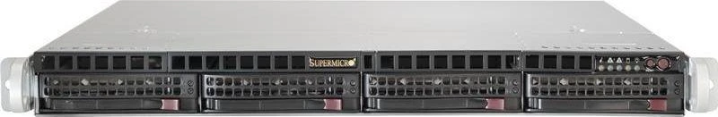 Serverio Korpusas - Supermicro 813MFTQC-350CB2 Rack 1U Juodas