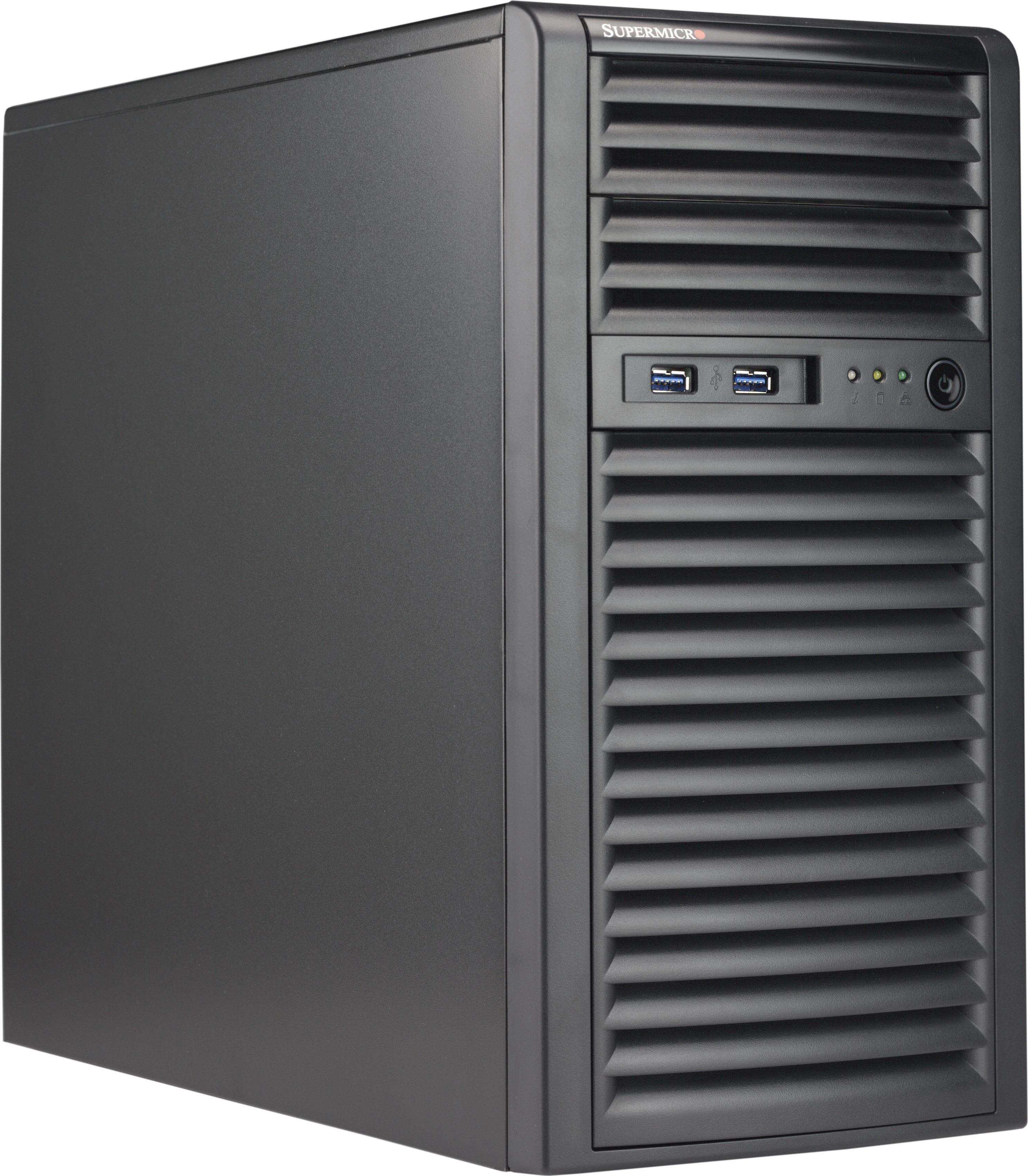 Kompiuterio Korpusas - Supermicro CSE-731I-404B Mini Tower 400 W Juodas