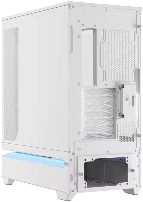 ASUS korpusas PRIME AP304 TG ARGB Baltas, ATX, permatomas šonas, 4x120mm ARGB, balta
