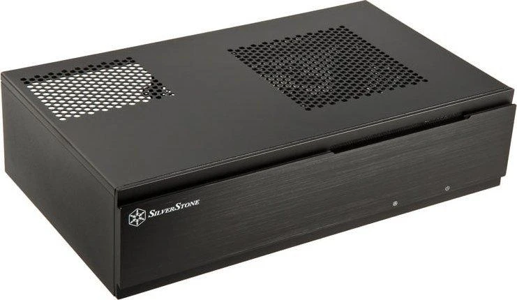 SilverStone Milo 06B USB 3.0 x 2, Mic x1, Spk x1, Juodas, ITX, Maitinimo šaltinis nėra