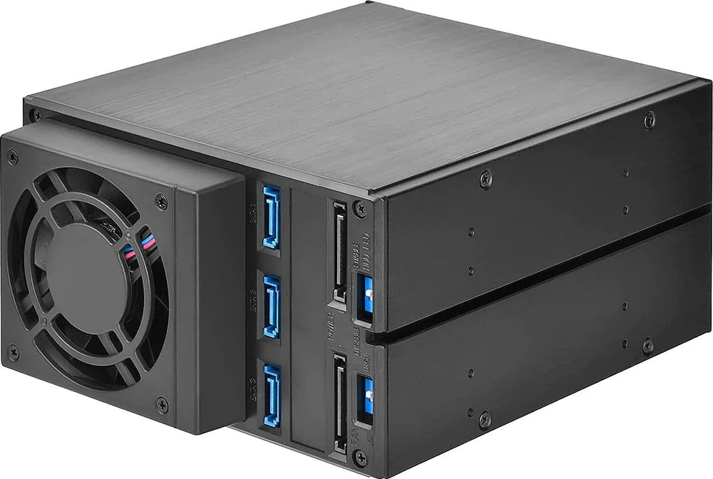Obudowa SilverStone SST-FS303-12G Juodas