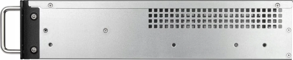 „SilverStone SST-RM23-502-MINI“ – montuojamas ant stovo, serverio korpusas, 2U, „Micro-ATX“ – juodas