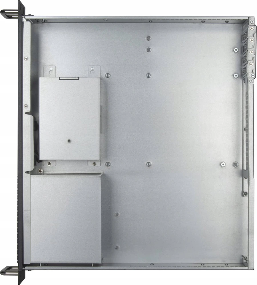 „SilverStone SST-RM23-502-MINI“ – montuojamas ant stovo, serverio korpusas, 2U, „Micro-ATX“ – juodas