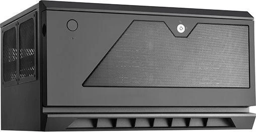 SilverStone SST-CS381 v1.1 Mini-ITX Storage, juodas