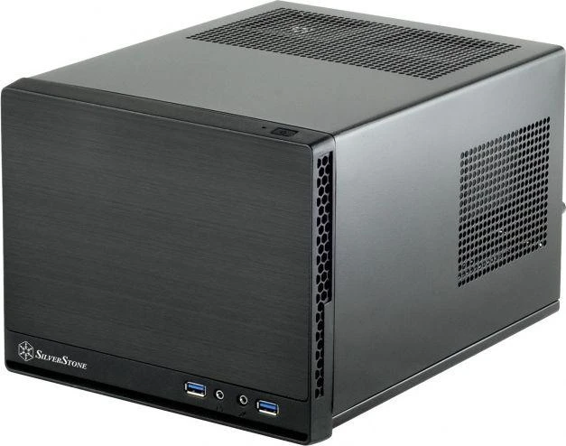SilverStone Sugo 13Q USB 3.0 x2, Mic x1, Spk x1, Juodas, ITX, Maitinimo šaltinis Ne