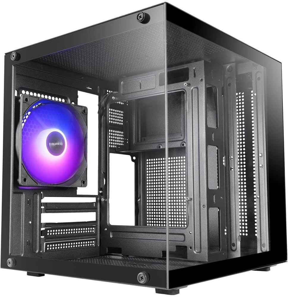 „Tacens Mars Gaming MC-CUBE“ kompiuterio korpusas, mini bokštas, juodas
