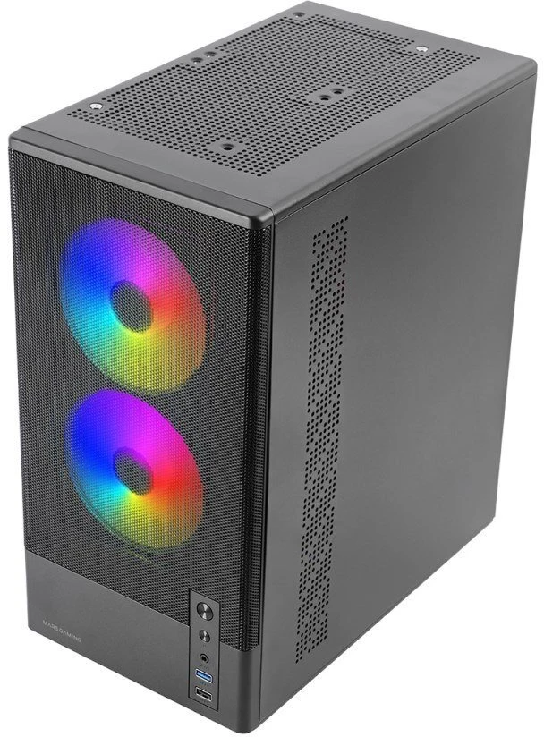 TACENS MARS MC-ONYX 3xARGB mATX – kompiuterio dėklas