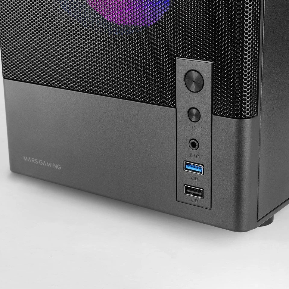 TACENS MARS MC-ONYX 3xARGB mATX – kompiuterio dėklas