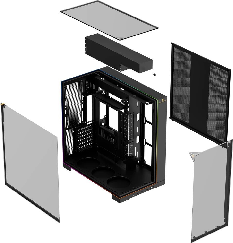 Thermalright A70 ARGB Kompiuterio Korpusas | Juodas