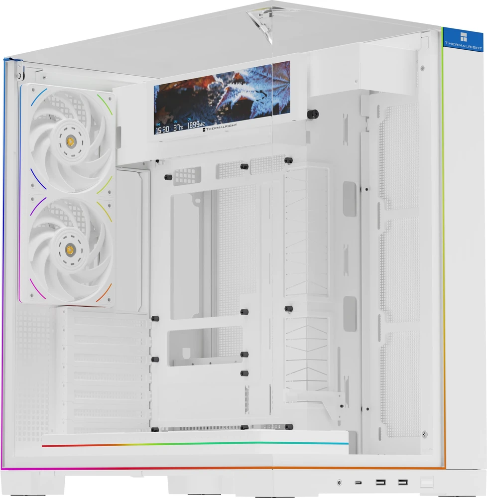 Thermalright A70 Baltas Vision ARGB ventiliatorius