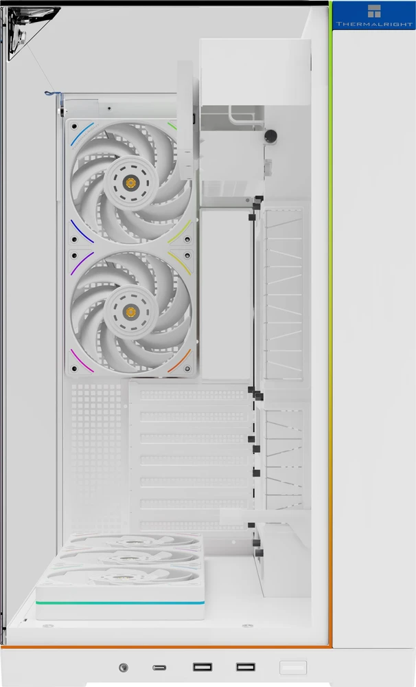 Thermalright A70 Baltas Vision ARGB ventiliatorius