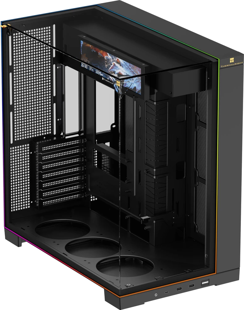 Thermalright A70 Vision Kompiuterio Korpusas | Juodas