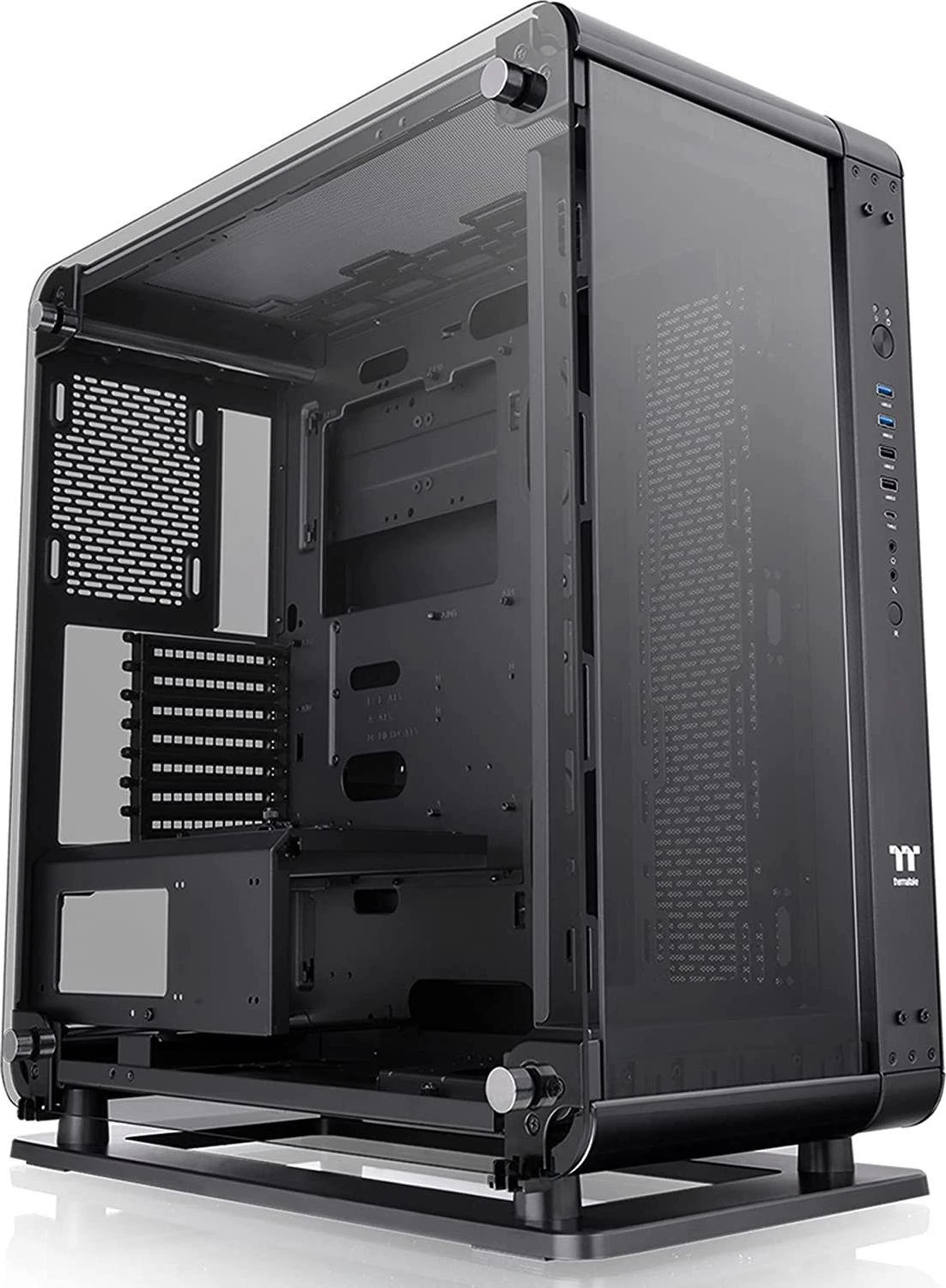 Thermaltake Core P6 grūdintas stiklas - Juoda