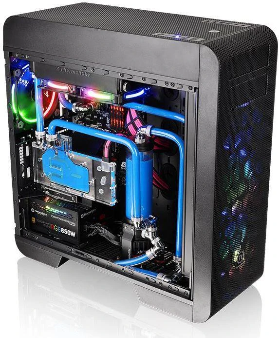 Housing Thermaltake Core V71 TG CA-1B6-00F1WN-04 (ATX, Extended ATX, Micro ATX, Mini ITX, juodos spalvos)
