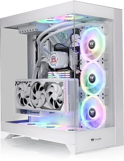 Midi Thermaltake CTE E550 TG Snow Baltas