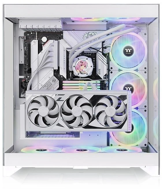 Midi Thermaltake CTE E550 TG Snow Baltas