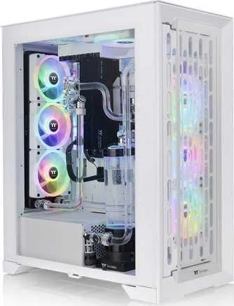 Bokštas Thermaltake CTE T500 TG ARGB Snow Baltas