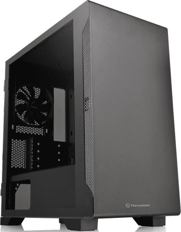 Dėklas|THERMALTAKE|S100 TG|MiniTower|Neįtraukta|MicroATX|MiniITX|Spalva Juodas|CA-1Q9-00S1WN-00
