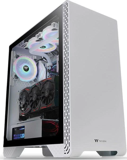 „Thermaltake S300“ grūdinto stiklo sniegas