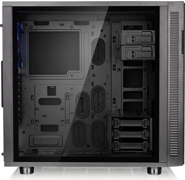 Korpusas Thermaltake slopintuvas F31 CA-1E3-00M1WN-03 (ATX, Micro ATX, Mini ITX, juodos spalvos)