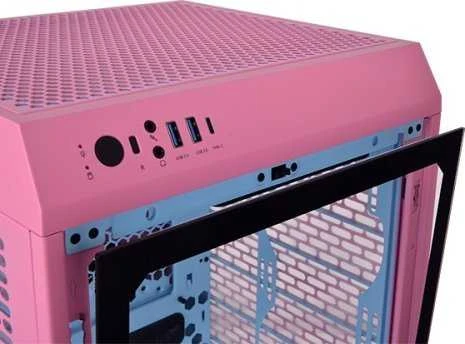 Rožinė Mini Thermaltake The Tower 200 Bubble Rožinė