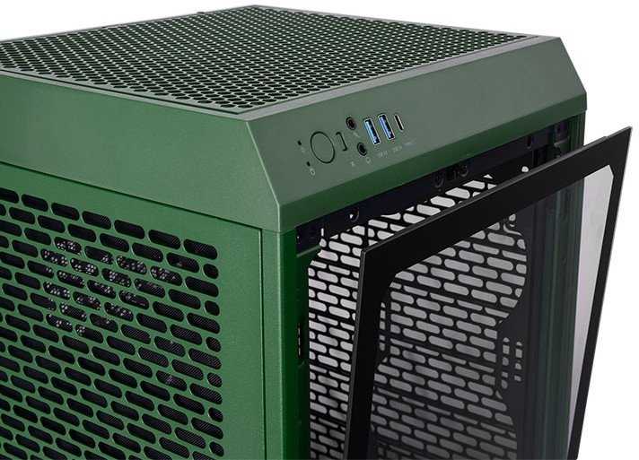 Thermaltake „The Tower 200“ dėklas, žalias (CA-1X9-00SCWN-00)