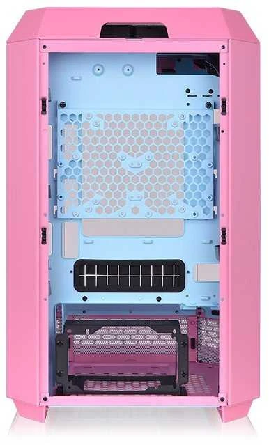 Thermaltake The Tower 300 Bubble Rožinė(pink. Tempered Glass)