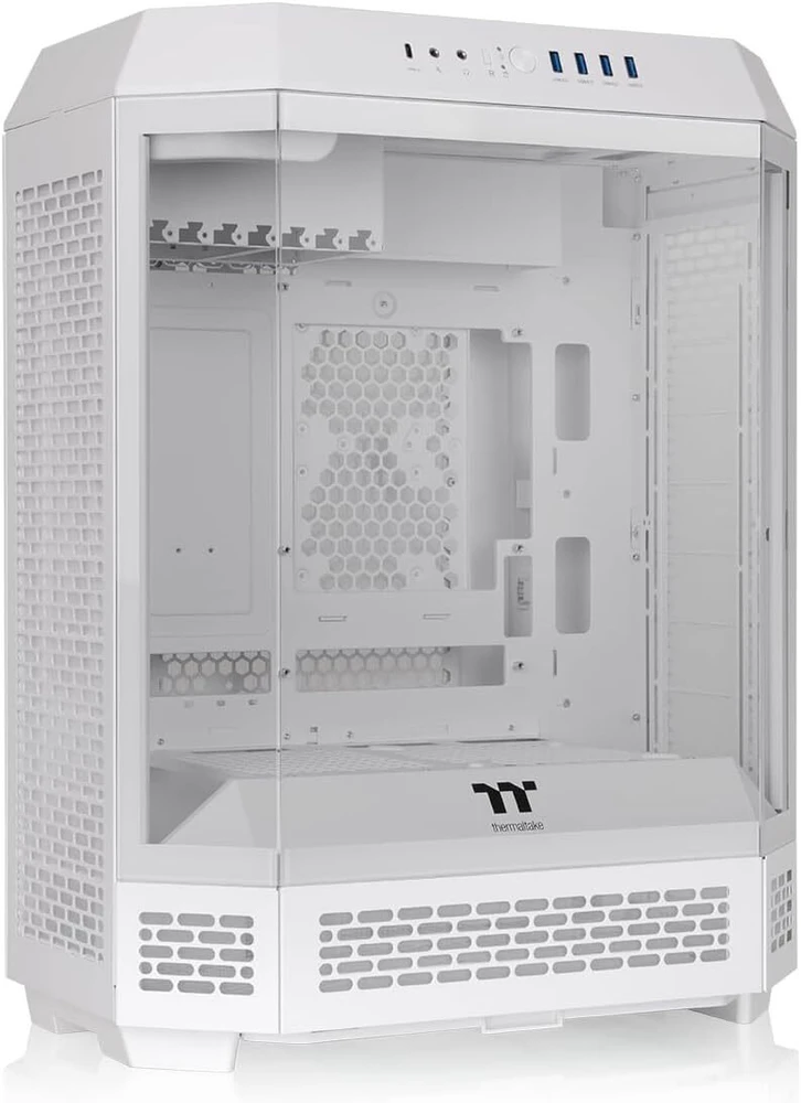 Thermaltake Bokštas 600 Sniego Baltas