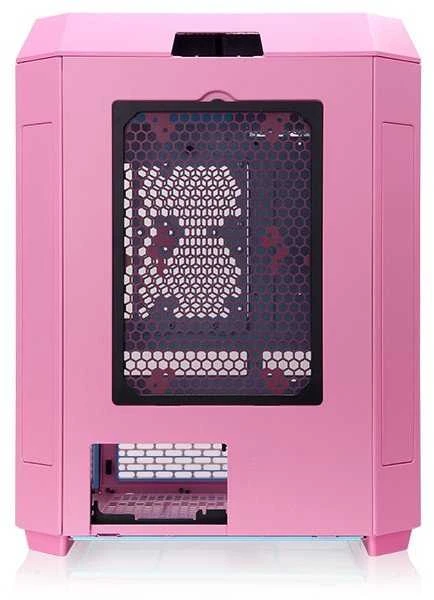 Rožinė Thermaltake „The Tower 600“ burbulinė rožinė