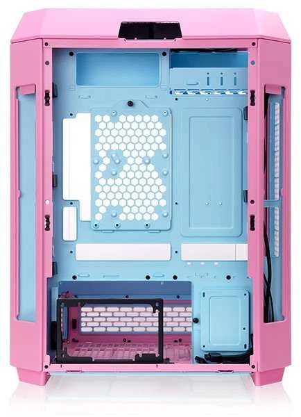 Rožinė Thermaltake „The Tower 600“ burbulinė rožinė