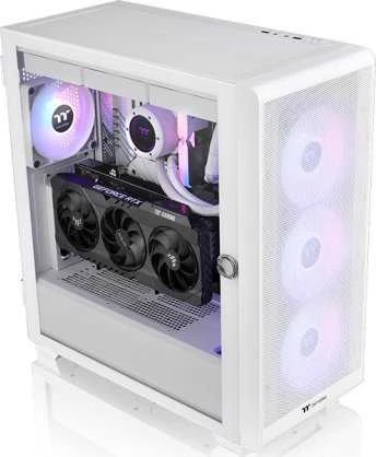 „Thermaltake S250 TG ARGB“ sniego baltos