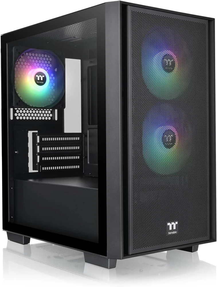 Thermaltake Versa H16 TG ARGB Juodas