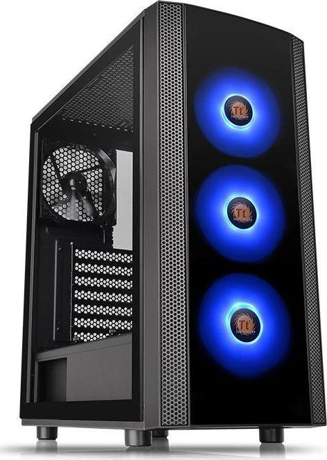 Housing Thermaltake Versa J25 RGB CA-1L8-00M1WN-01 (ATX, Micro ATX, Mini ITX, juodos spalvos)