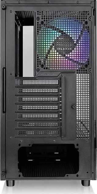 Thermaltake View 270 grūdintas stiklas, stiklinė pusė, ventiliatorius ct140 - juodas