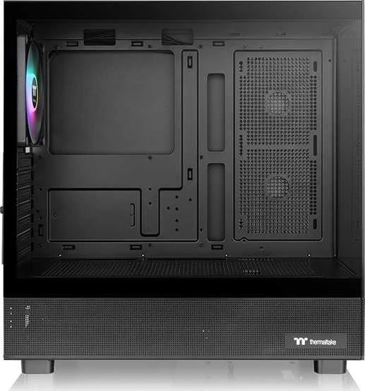 Thermaltake View 270 grūdintas stiklas, stiklinė pusė, ventiliatorius ct140 - juodas