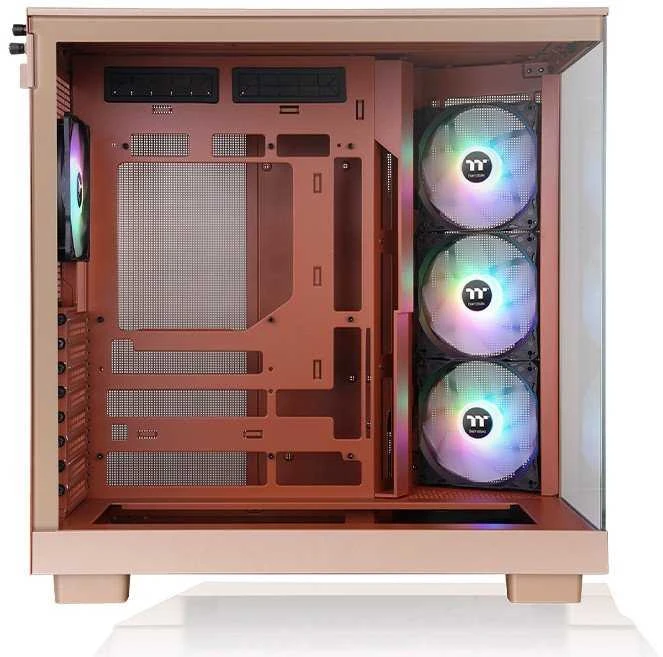 „Thermaltake View 380 XL TG ARGB“ žvyro ir smėlio spalvos