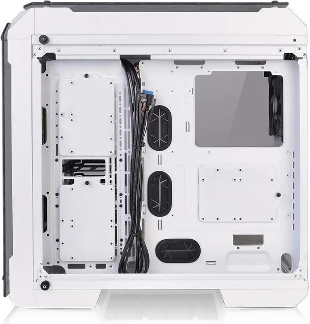 Thermaltake View 71 Riing grūdintas stiklas, sniegas