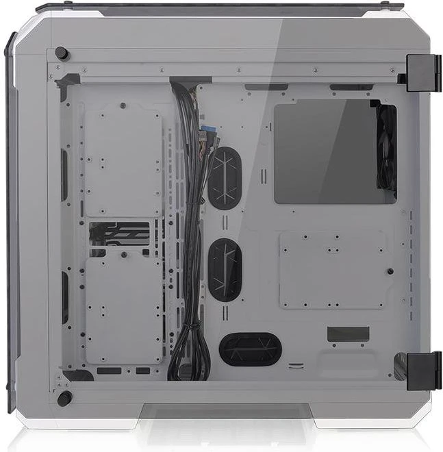 Thermaltake View 71 Riing grūdintas stiklas, sniegas