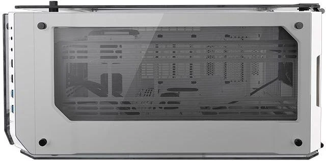 Thermaltake View 71 Riing grūdintas stiklas, sniegas