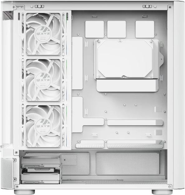Usorteret Obudowa XYZ PC GEAR Quantum ARGB balta (X-CS-QUANTUM-W)